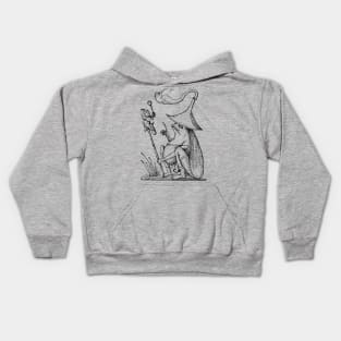 Grotesque #3 The Drolatic Dreams of Pantagruel (1565) Kids Hoodie